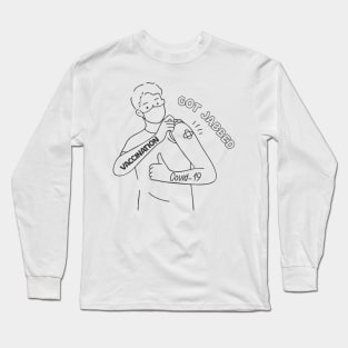 Got jabbed Vaccination T-Shirt Long Sleeve T-Shirt